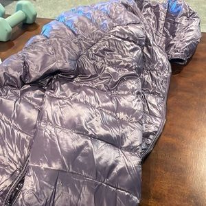Light weight purple coat